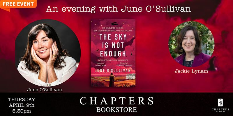 An Evening With June O'Sullivan at Chapters Bookstore Parnell Street Dublin