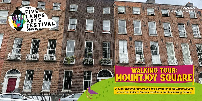 Mountjoy Square walking tour Dublin