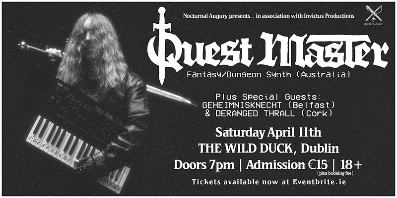 QUEST MASTER Live in Dublin